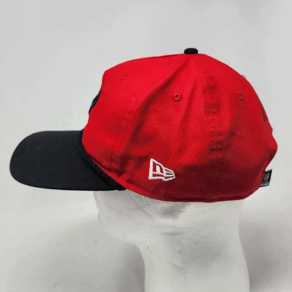 Houston Texans New Era Red/Black 2024 Inspire Change A-Frame 9FIFTY Snapback Hat